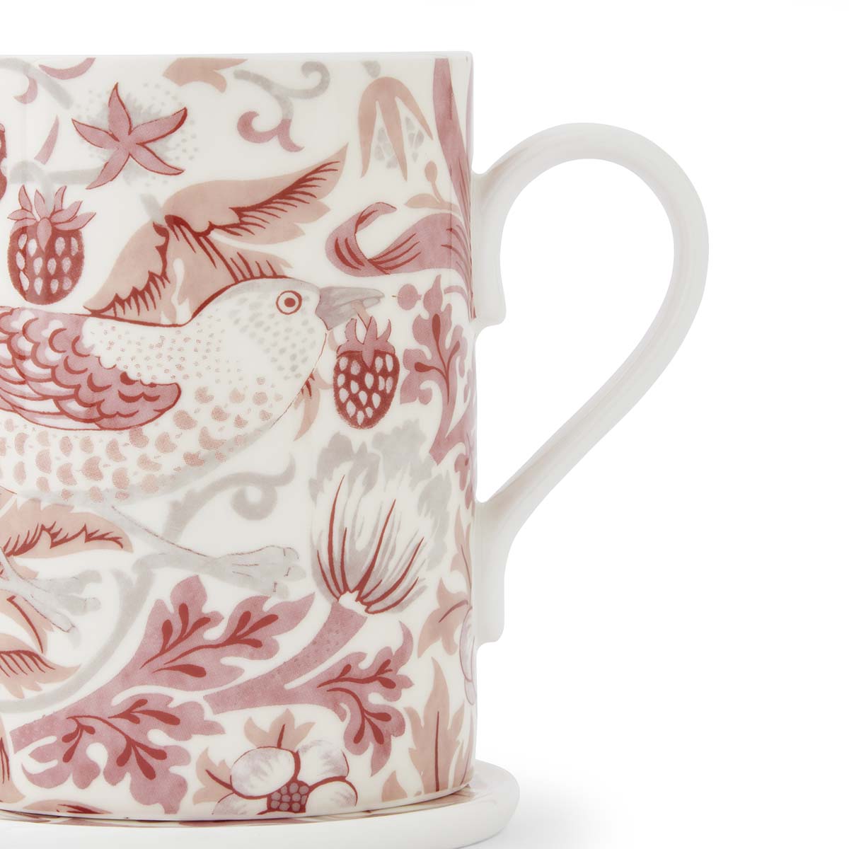 Morris & Co. Strawberry Thief Mug & Tray Set image number null